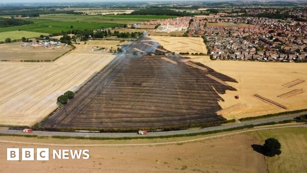 Harworth Man Arrested After Firefighters Tackle Farmland Blaze Bbc News 9862