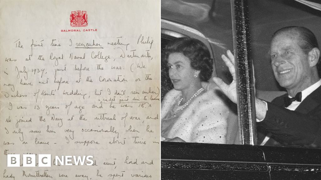 Queens Letter On How She And Prince Philip Fell In Love To - 