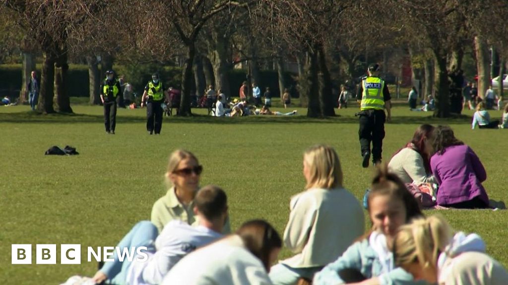 Covid in Scotland 'Stay sensible' plea as people head outdoors