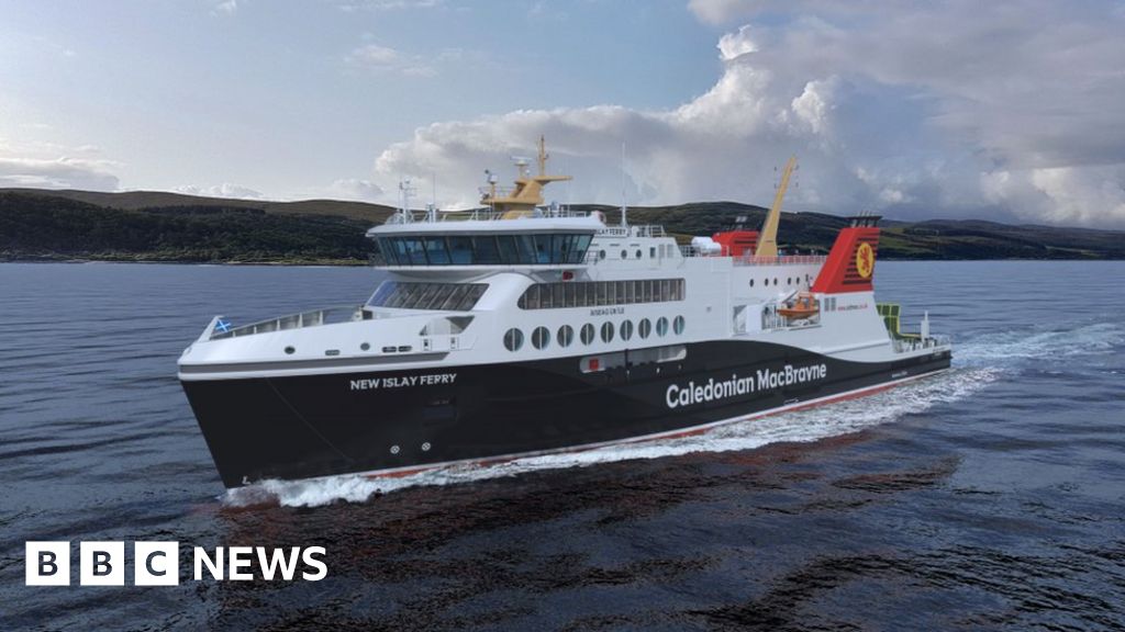Concept art of new Islay ferry