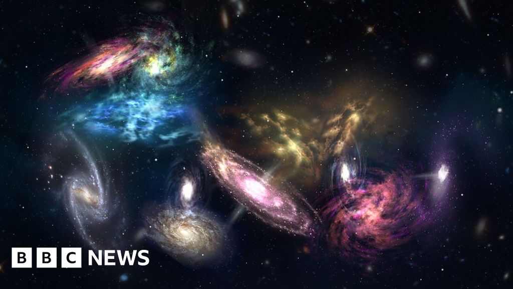 Telescope spots galactic 'mega-merger'
