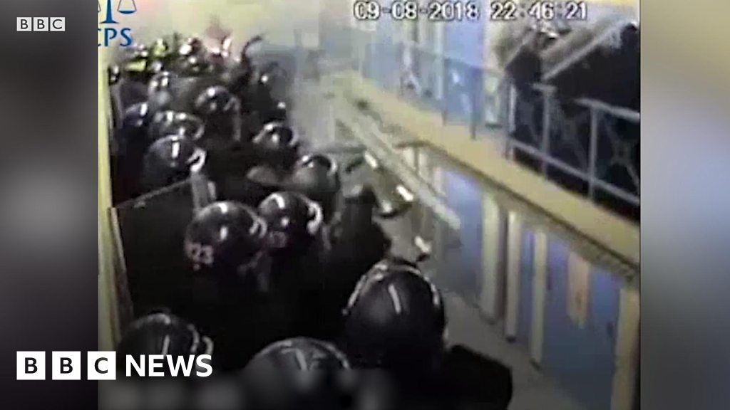 Full Sutton Prison rampage caught on camera