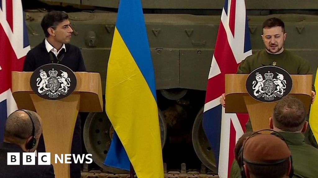 Ukraine: ‘Britain will never betray its brave spirit’ – Zelensky