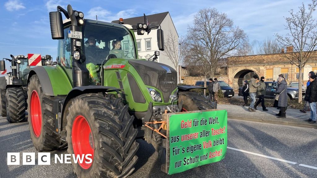 Германската крайна десница се опитва да се включи в протестите на фермерите
