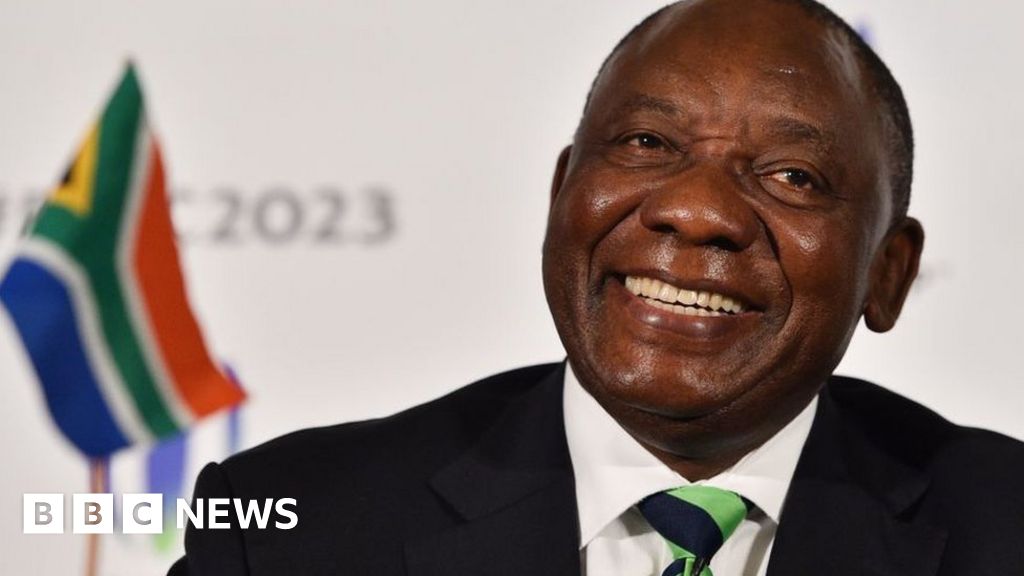 South Africa Ramaphosa Stamps Mark With Cabinet Reshuffle Bbc News
