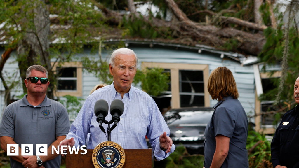 Biden pledges Florida support in wake of storm damage