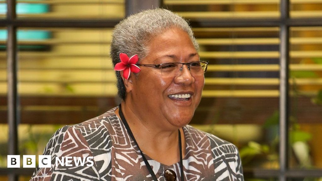 The woman who unseated Samoa's prime minister of 20 years - BBC News