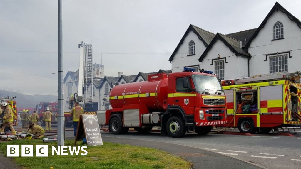 Cause of Severn Arms Hotel blaze to be investigated BBC News