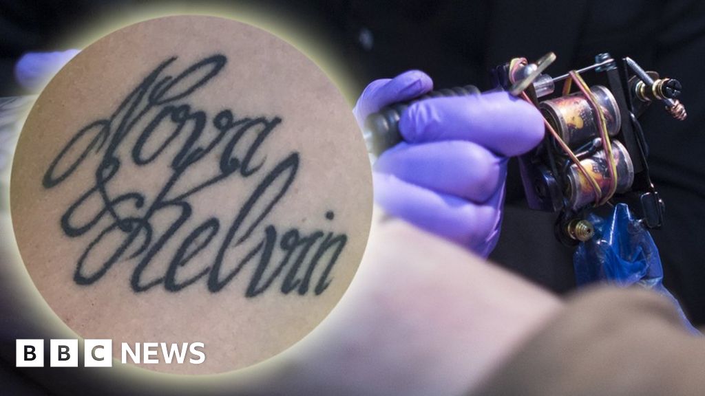 Mum changes son's name after mistake in new tattoo