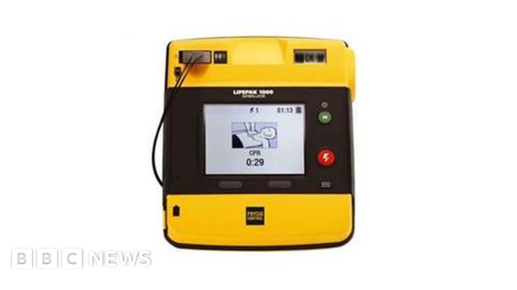 More than 10,000 defibrillators in public places 'could be faulty