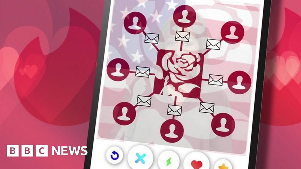 Tinder App Used By Activists To Spread Party Message Bbc News 