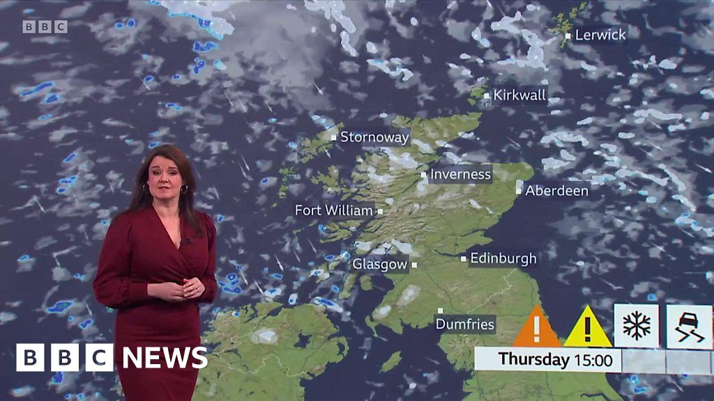 Watch The Latest Weather Forecast For Scotland Bbc News 0759