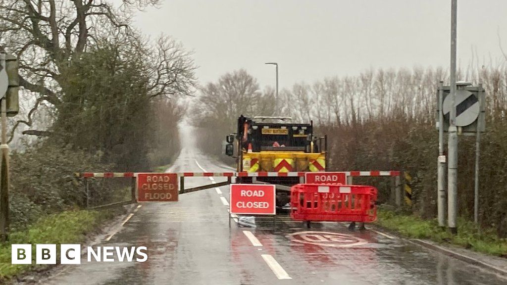 Somerset A361 reopens as flood threat is reduced