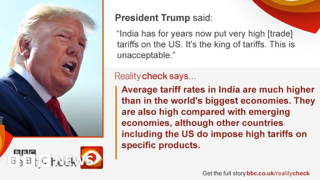 India-US trade : Is Trump right about India's high tariffs?