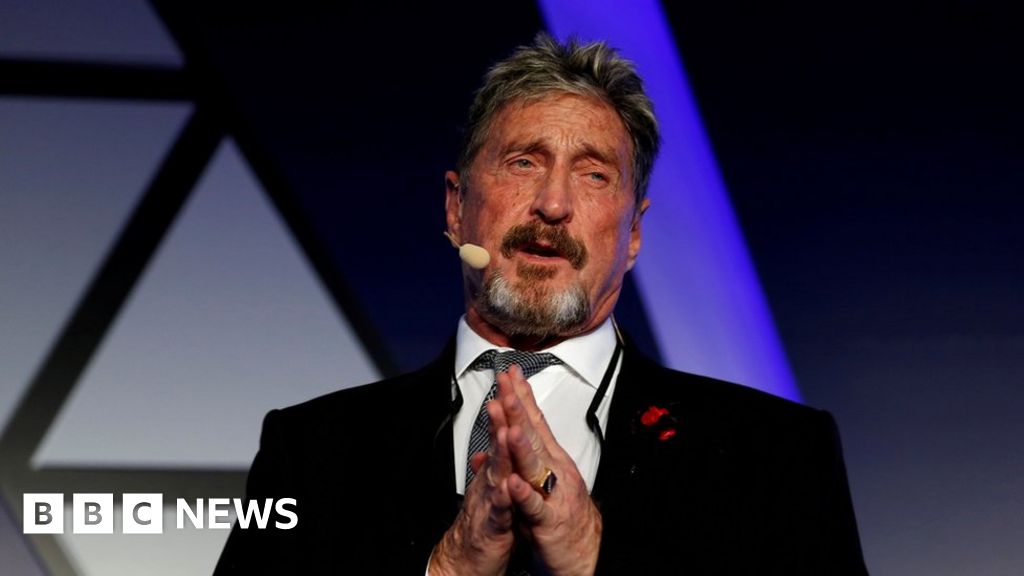 Anti Virus Creator John Mcafee Arrested Over Tax Evasion Charges Bbc News