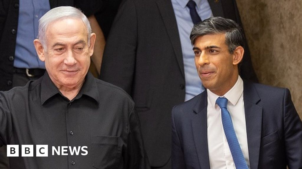 Rishi Sunak vows to stand with Israel against 'evil' Hamas