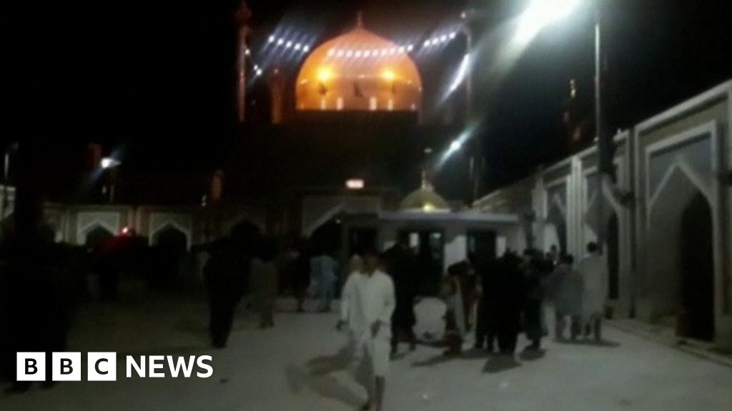 Dozens Killed In Pakistan Shrine Attack Bbc News