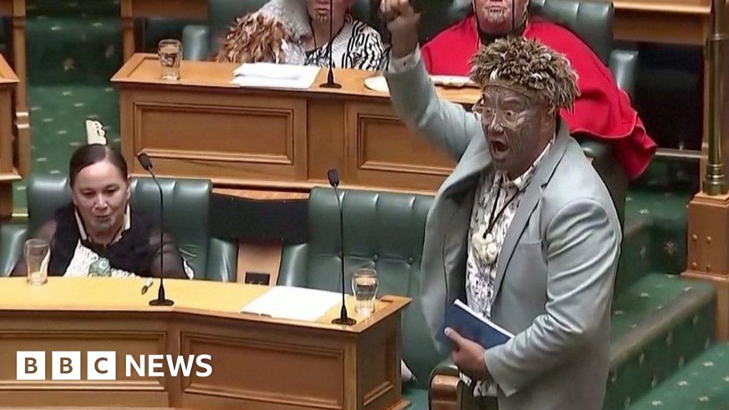 Watch: Maori MP performs haka before swearing oath to King