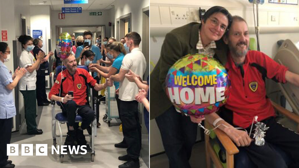 Covid: Shropshire man returns home after 178-days in hospital