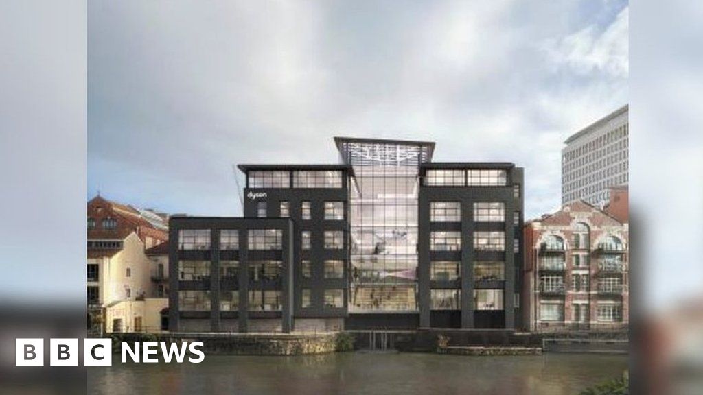 Dyson plans £100m research hub in Bristol city centre