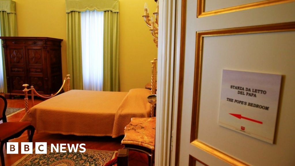 papal vacation residence opens to tourists - bbc news
