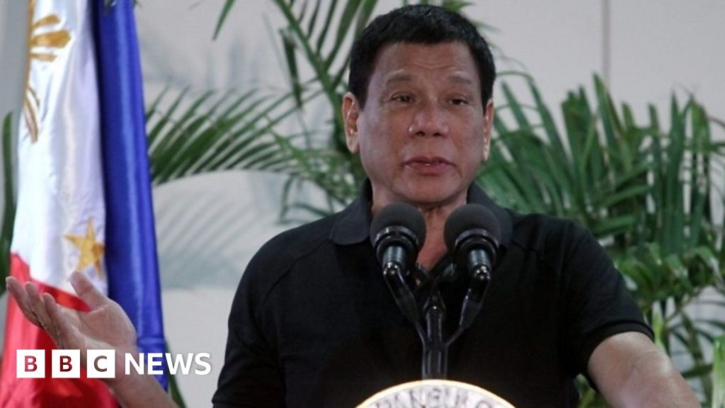 Philippines President Duterte compares drug war to Holocaust BBC News