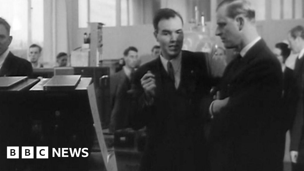 Prince Philip Plaque unveiler extraordinaire BBC News