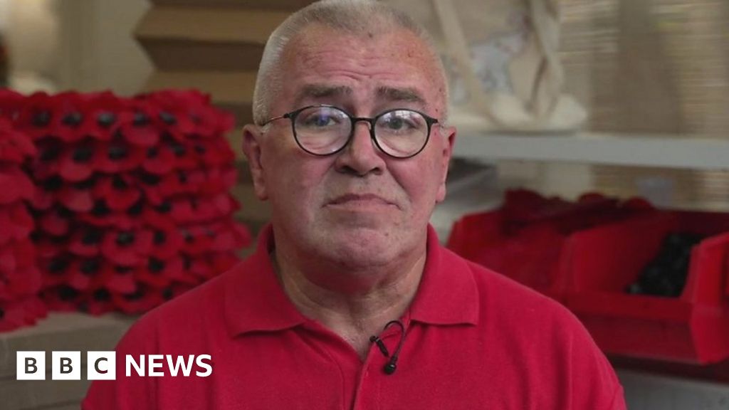 Inside the London factory where poppies are made