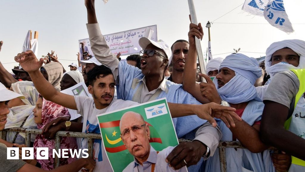 Mauritania Set For First Democratic Transition Of Power BBC News    107495396 Hi054788134 