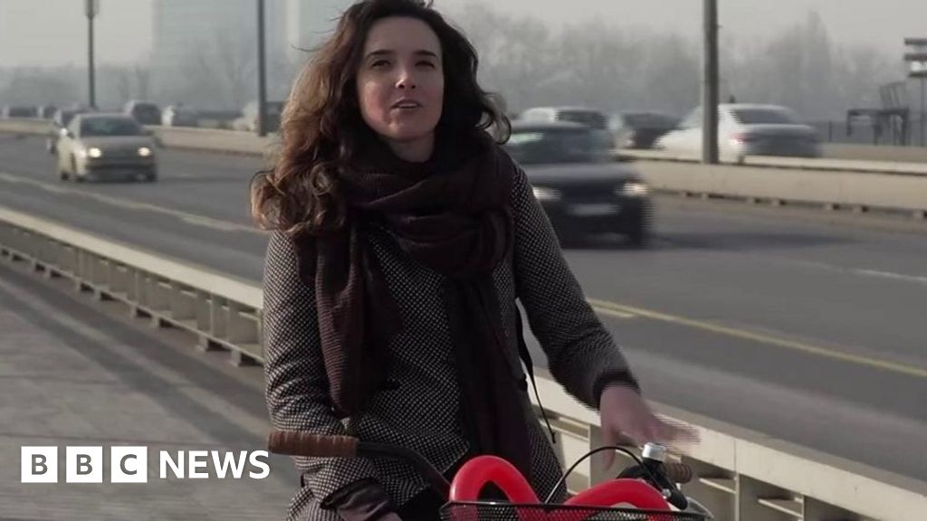 Cycling through Europe's deadliest air