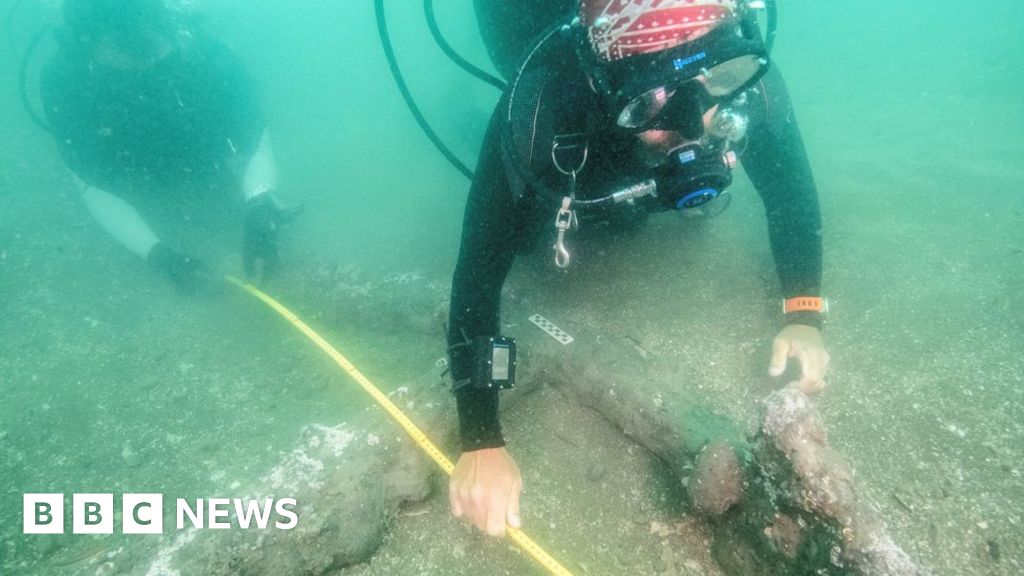 Hernan Cortes: Conquistador anchors found off Mexico Gulf Coast
