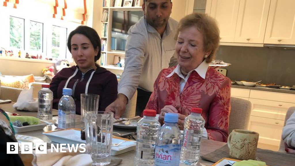 Sheikha Latifa Dubai Royal Defends Mary Robinson Visit Bbc News