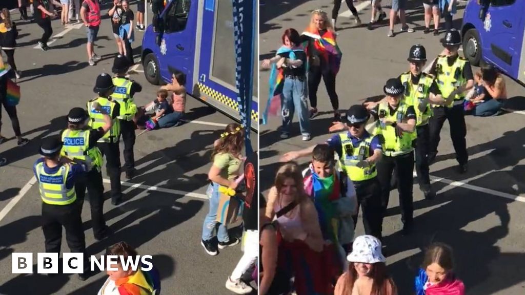 Lincoln: Police chief defends officers dancing Macarena at Pride event