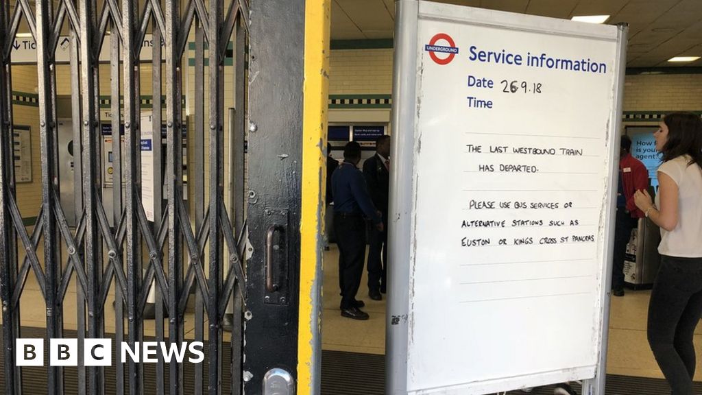 Second Piccadilly Line Tube Strike Begins - BBC News