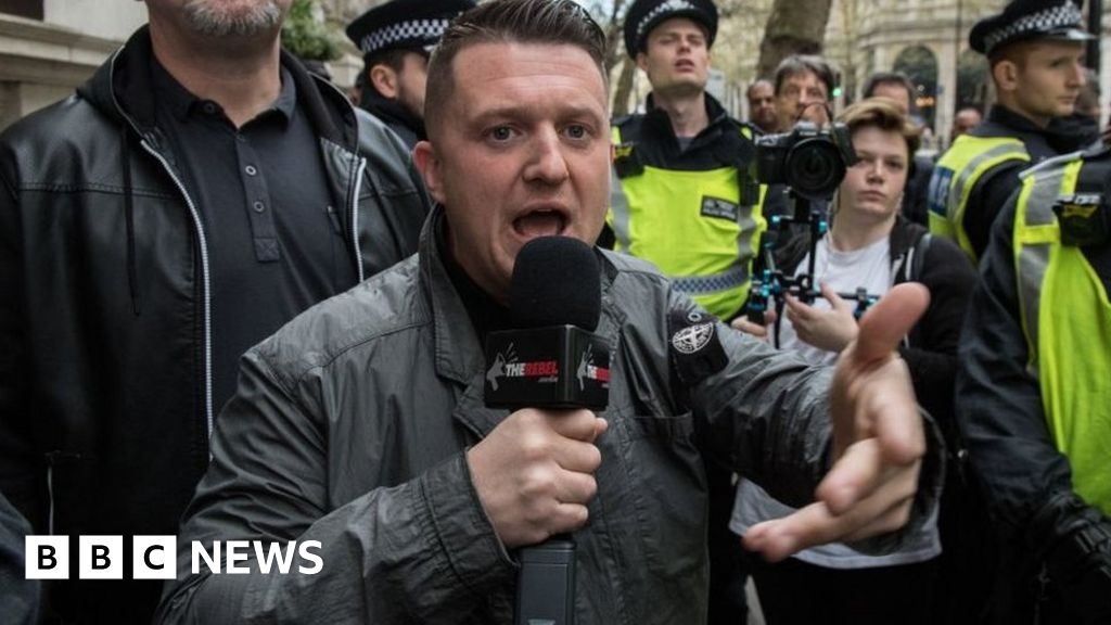 Facebook bans Tommy Robinson's page