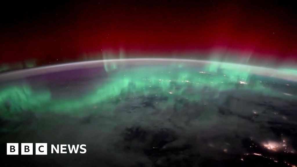 Astronauta de la NASA filmó la aurora boreal desde el espacio