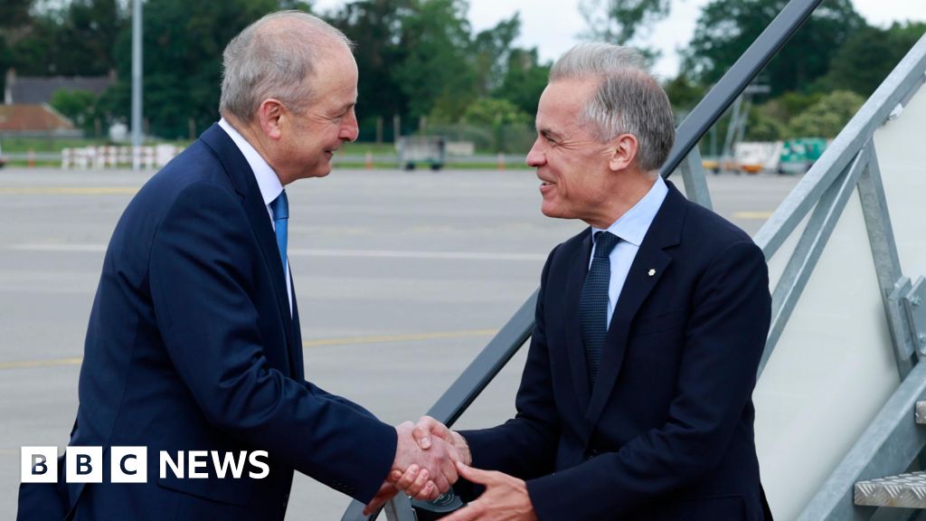Canadian Prime Minister Mark Carney 'back home' on two-day visit to Ireland