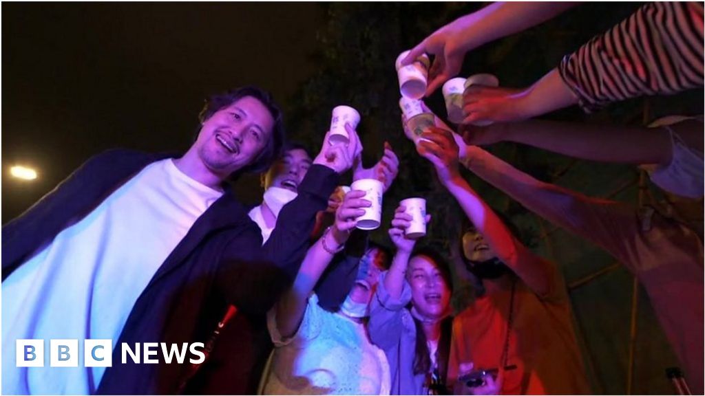Shanghai lockdown: Cheers and beers as Covid curbs are eased