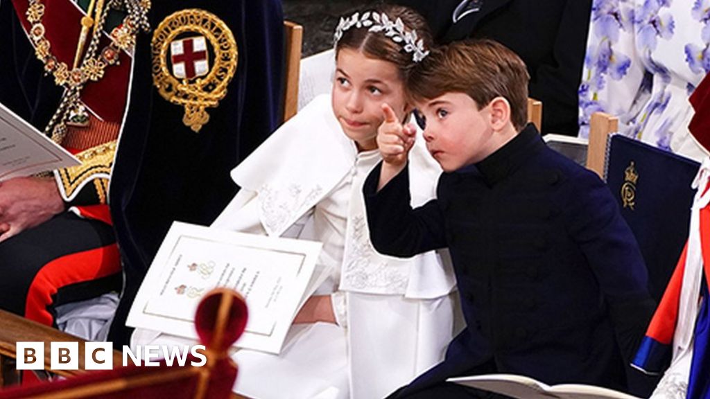 Princess Charlotte and Prince Louis' big day at the Coronation