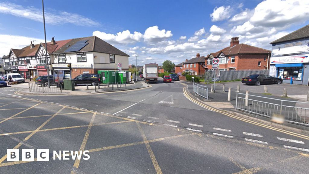 Leeds motorcyclist killed in crash with car BBC News