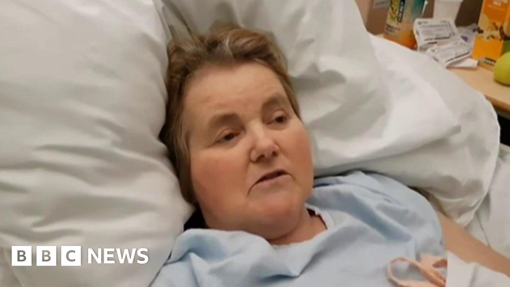 Dying patient's video message to the NHS after her ...