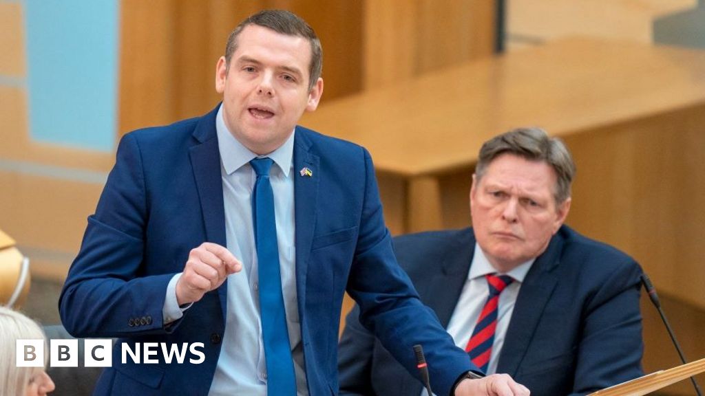 Douglas Ross will not take part in ‘pretend’ independence referendum