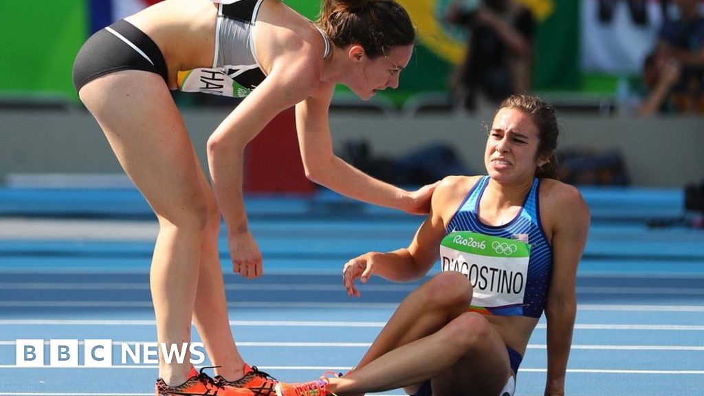 Rio Olympics 16 Us And Nz Runners Help Each Other c News