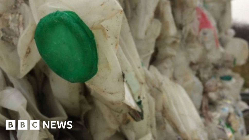 How plastic milk bottles are recycled BBC News