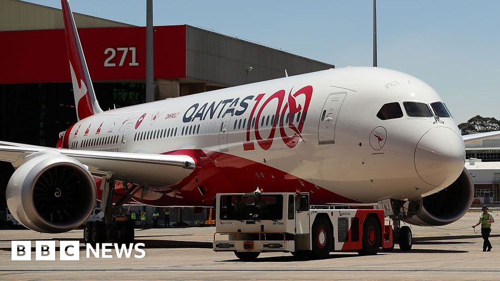Ultra-long haul flight non-stop from London to Sydney