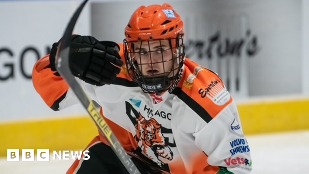 Telford Young ice hockey player puts heart issues behind him