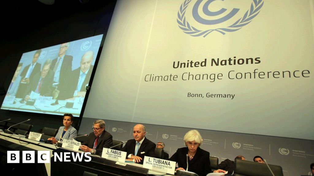 Bonn climate talks Questions over cash dominate BBC News