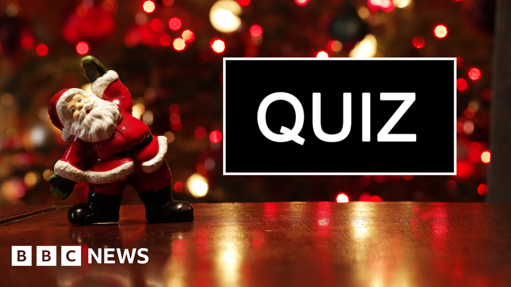 12 Days of Christmas Quizzes Day One BBC News