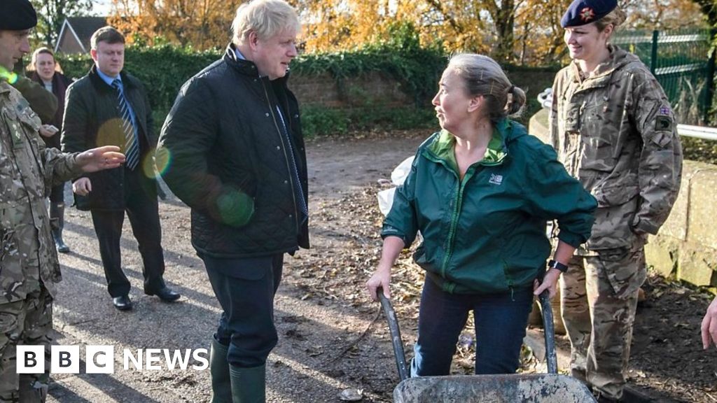 PM Boris Johnson heckled in flood-hit South Yorkshire
