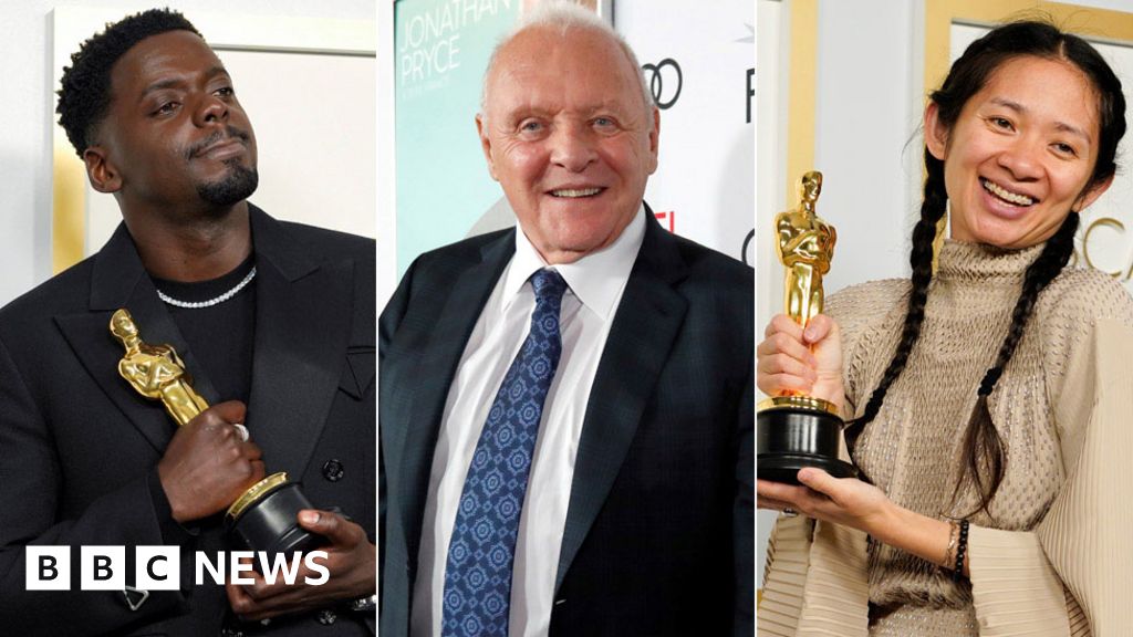 Oscars 2021: Nomadland, Anthony Hopkins and Daniel Kaluuya share